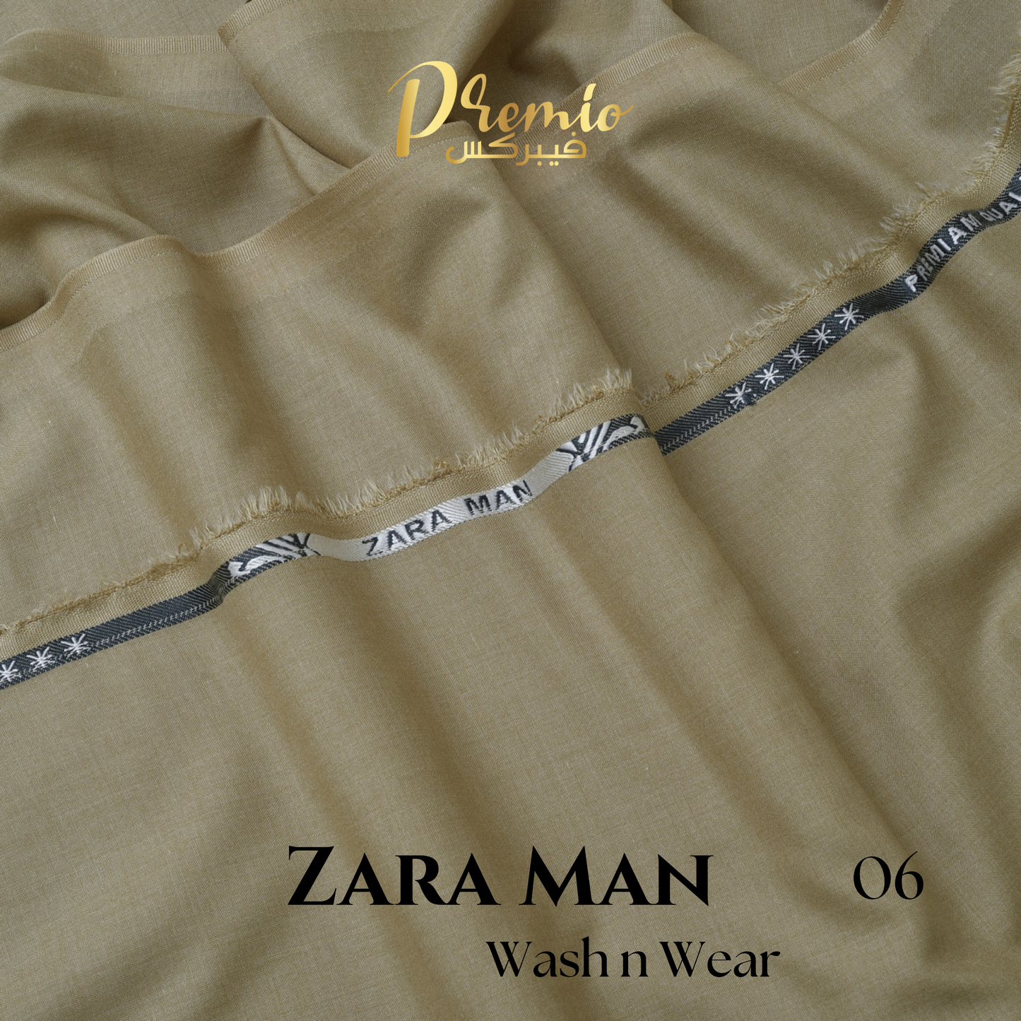 Gents Suit Zara Man Wash & Wear Color