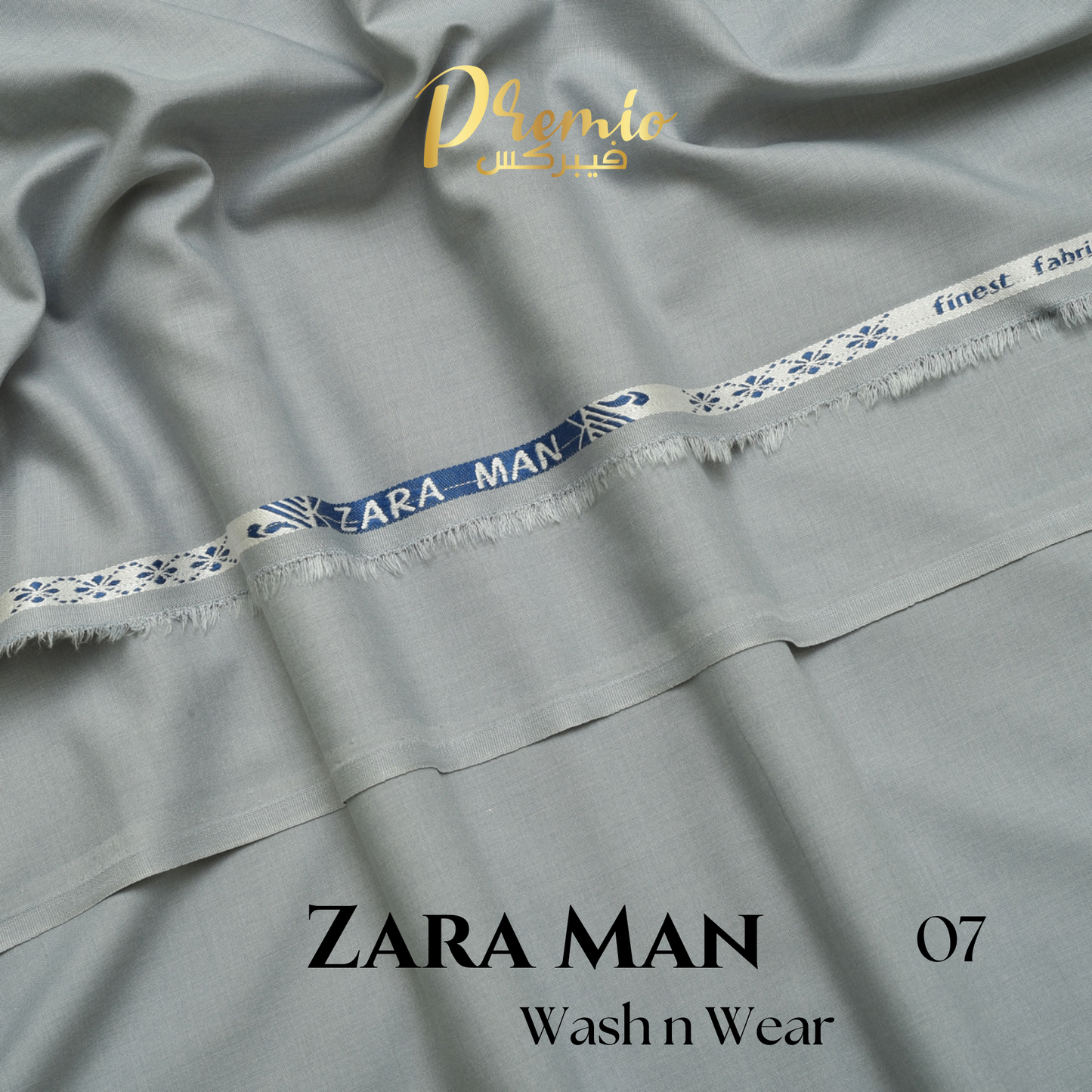 Gents Suit Zara Man Wash & Wear Color