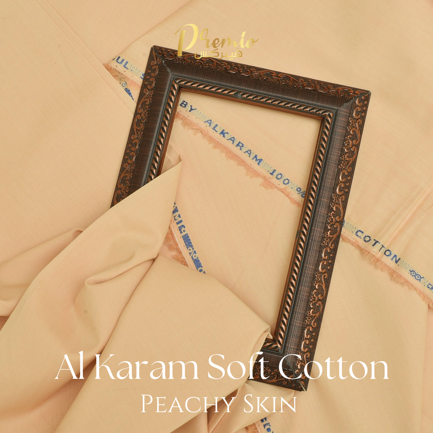 Al Karam Soft Cotton Color Peachy Skin