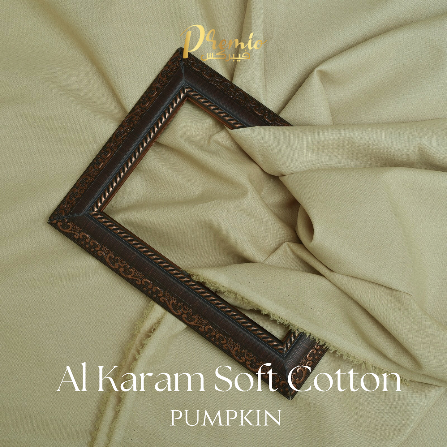 Al Karam Soft Cotton Color Pumpkin