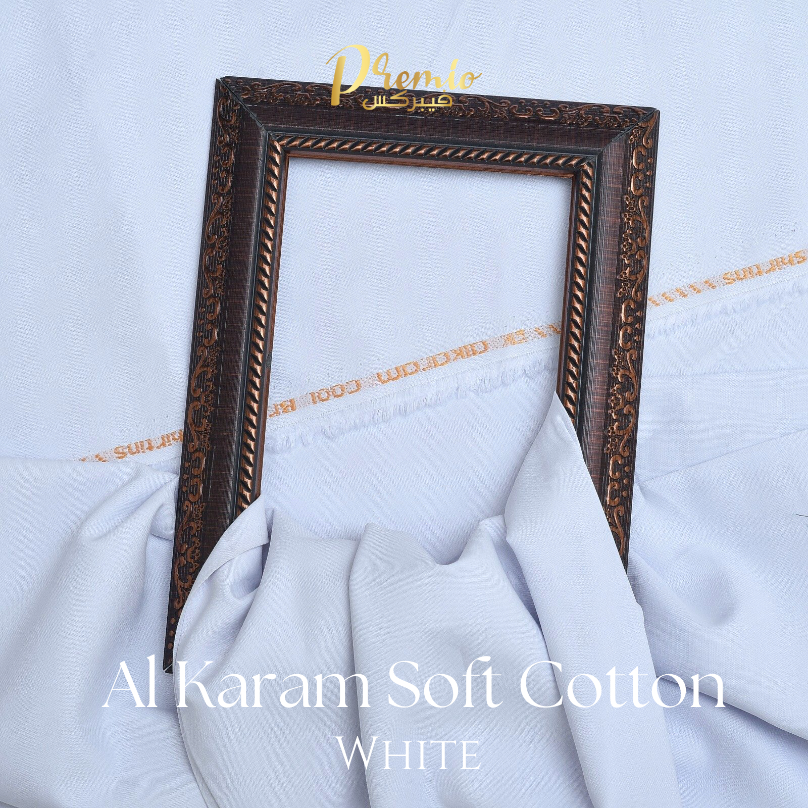 Al Karam Soft Cotton Color White